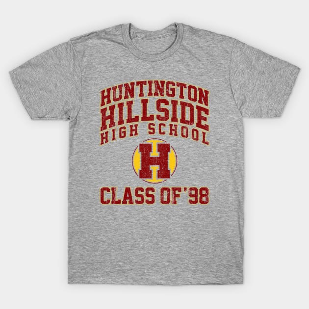 Huntington Hillside High Class of 98 - Can't Hardly Wait (Variant) T-Shirt by huckblade